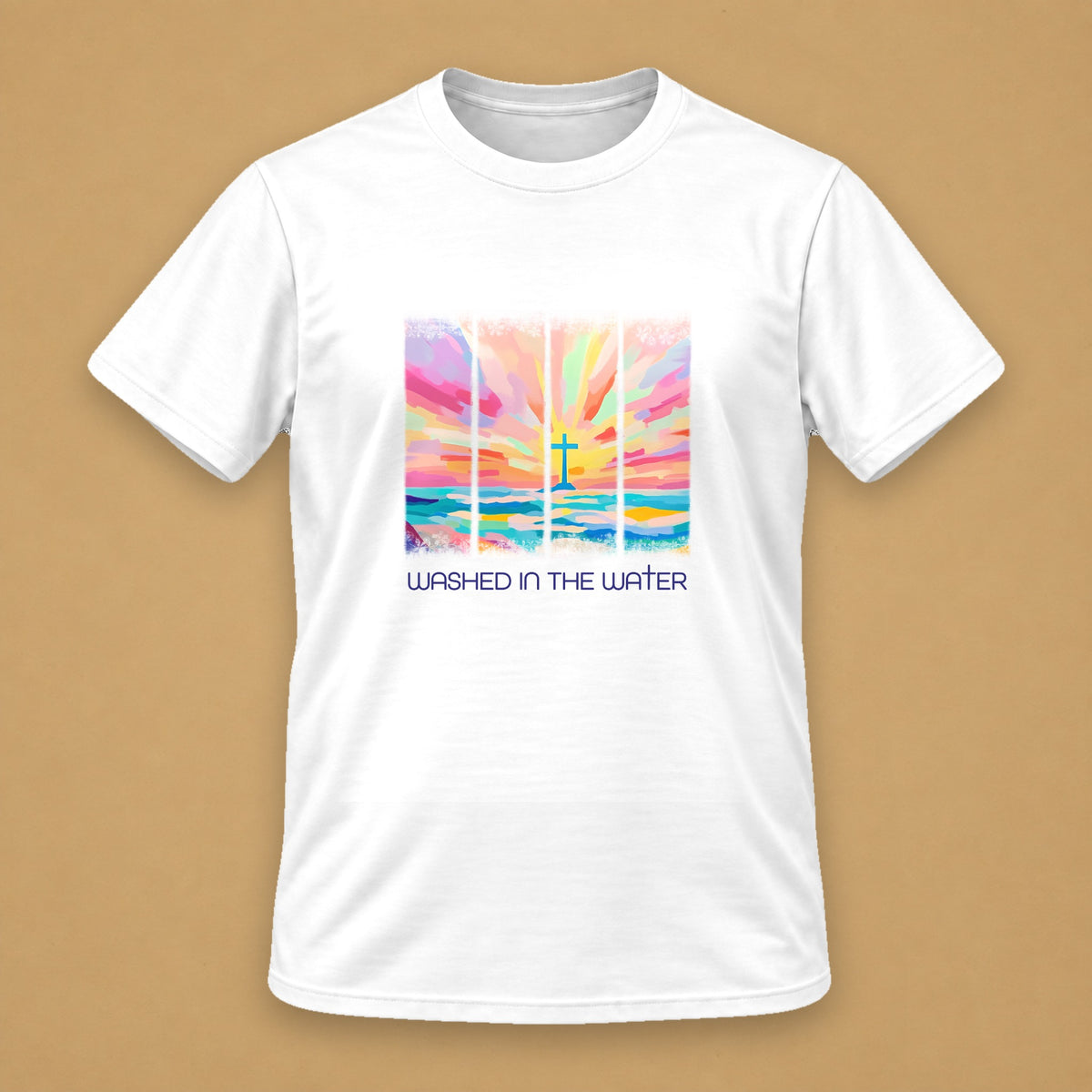 Baptism Classic Tee – White