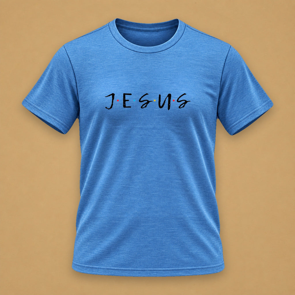 Jesus Friends Classic Tee – Blue