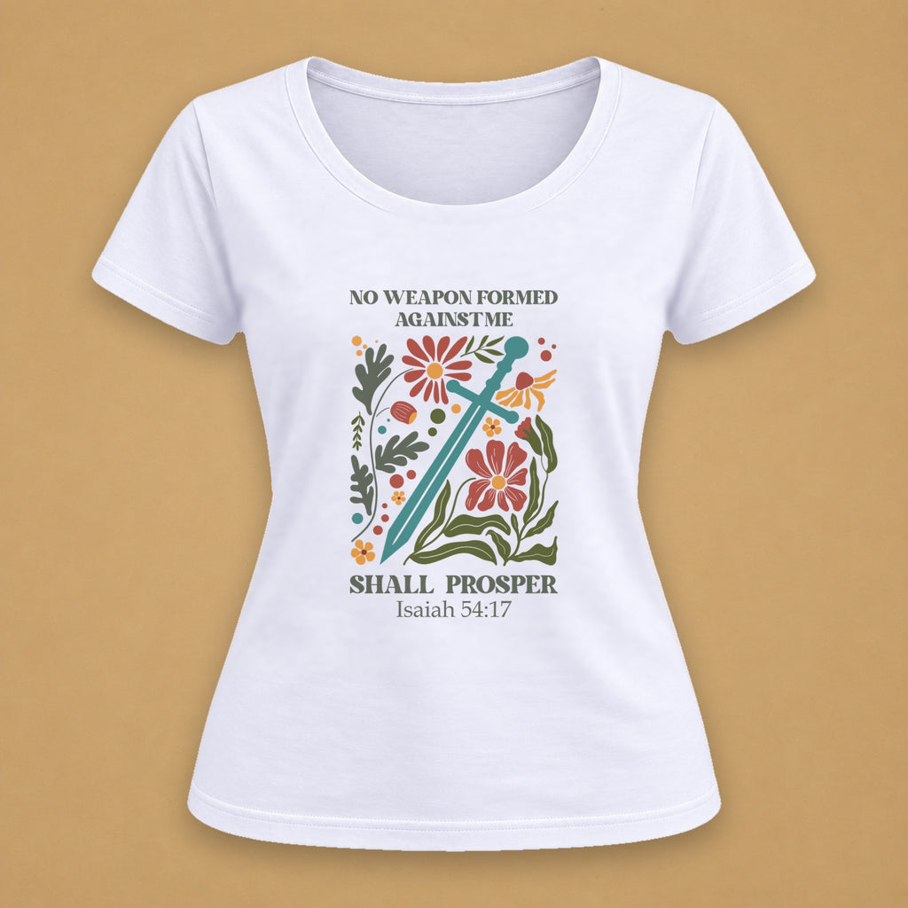 Weapon Fitted Tee – Solid White